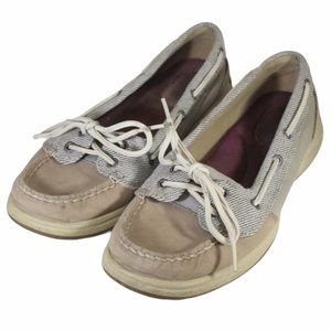 SPERRY Leather Boat Deck Shoe Topsider 7.5